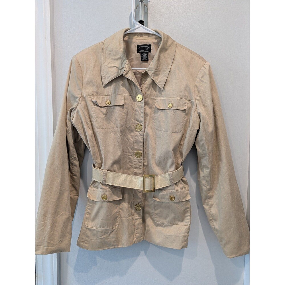 CR Sportswear Khaki Belted Jacket 12